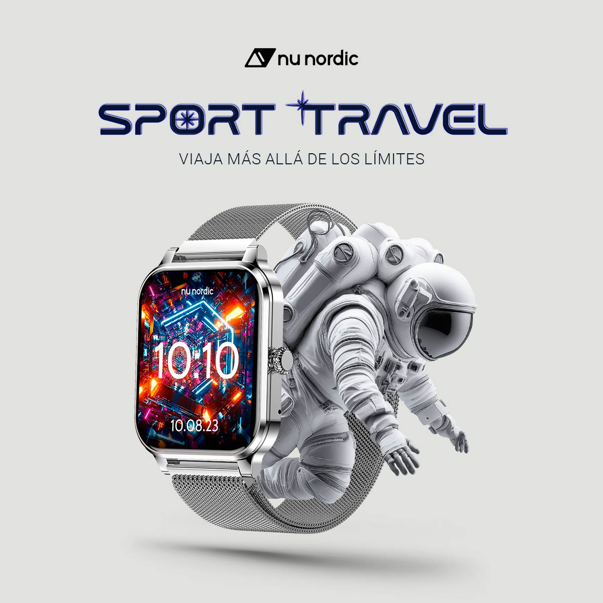 Smartwatch Nu Nordic Space Travel Bluetooth Llamadas Música