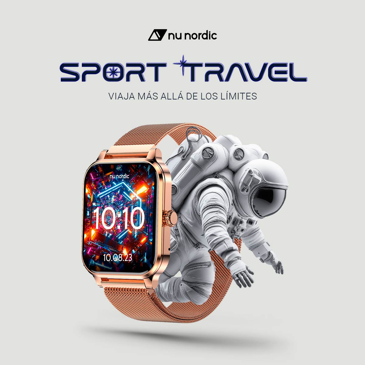 Smartwatch Nu Nordic Space Travel Bluetooth Llamadas Música