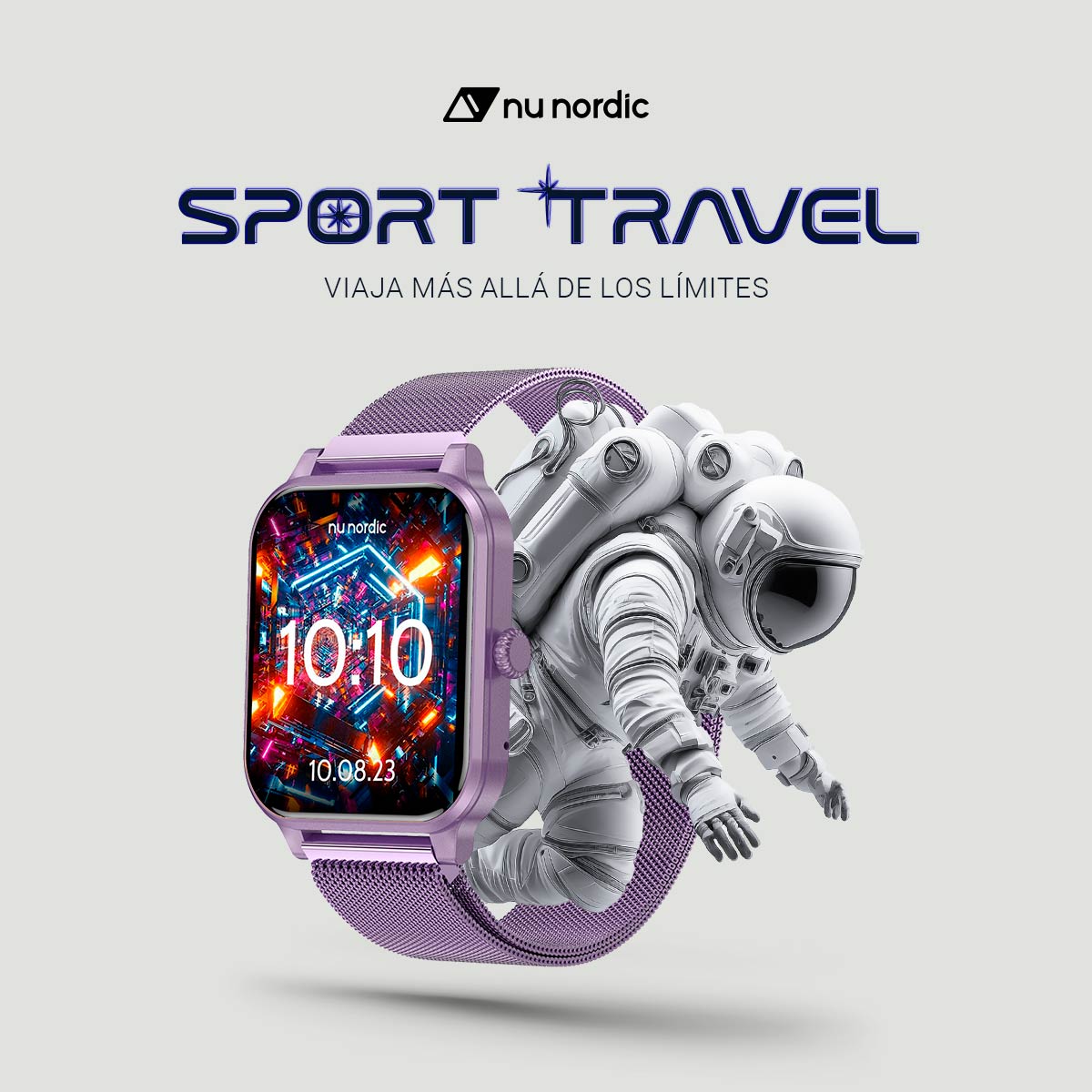 Smartwatch Nu Nordic Space Travel Bluetooth Llamadas Música