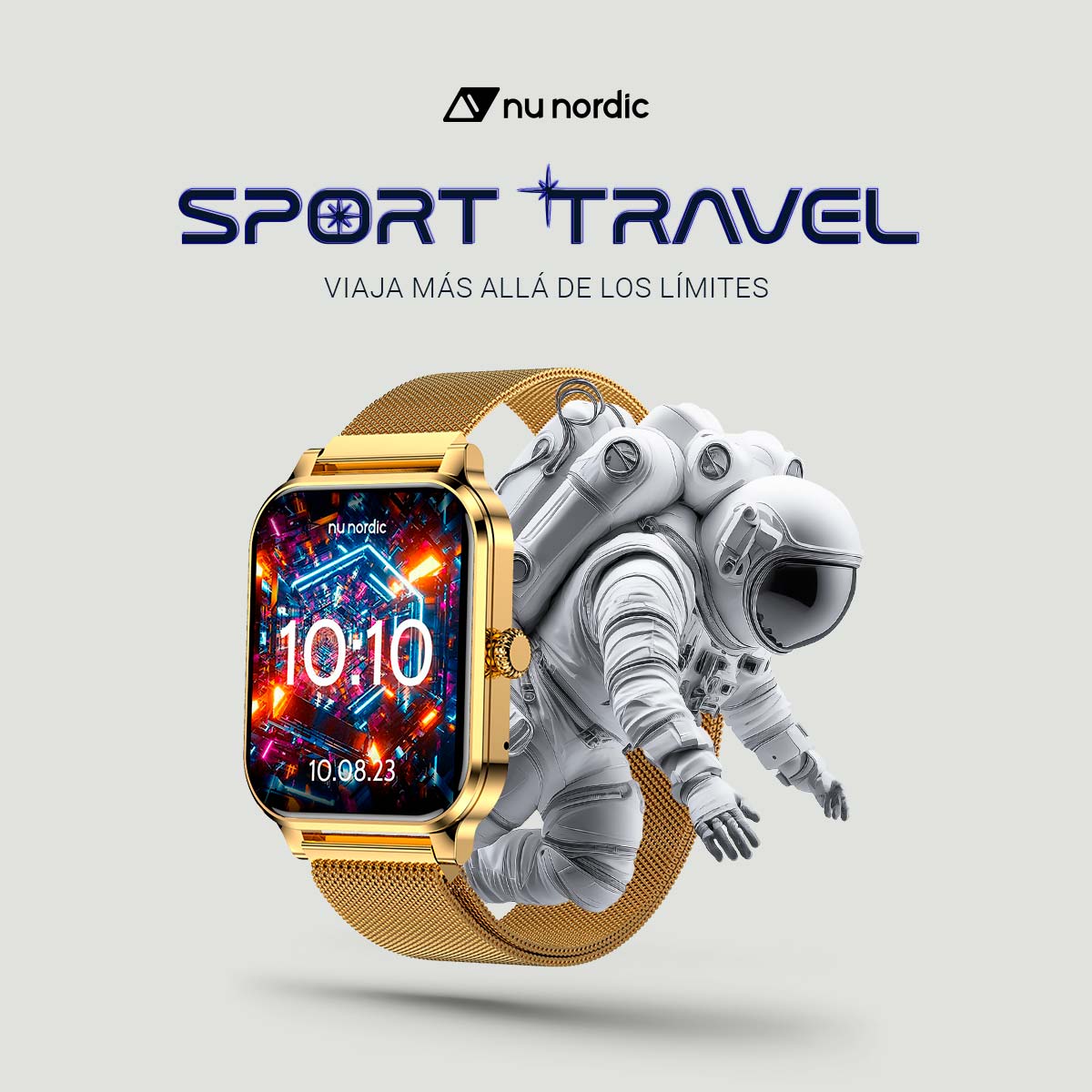 Smartwatch Nu Nordic Space Travel Bluetooth Llamadas Música
