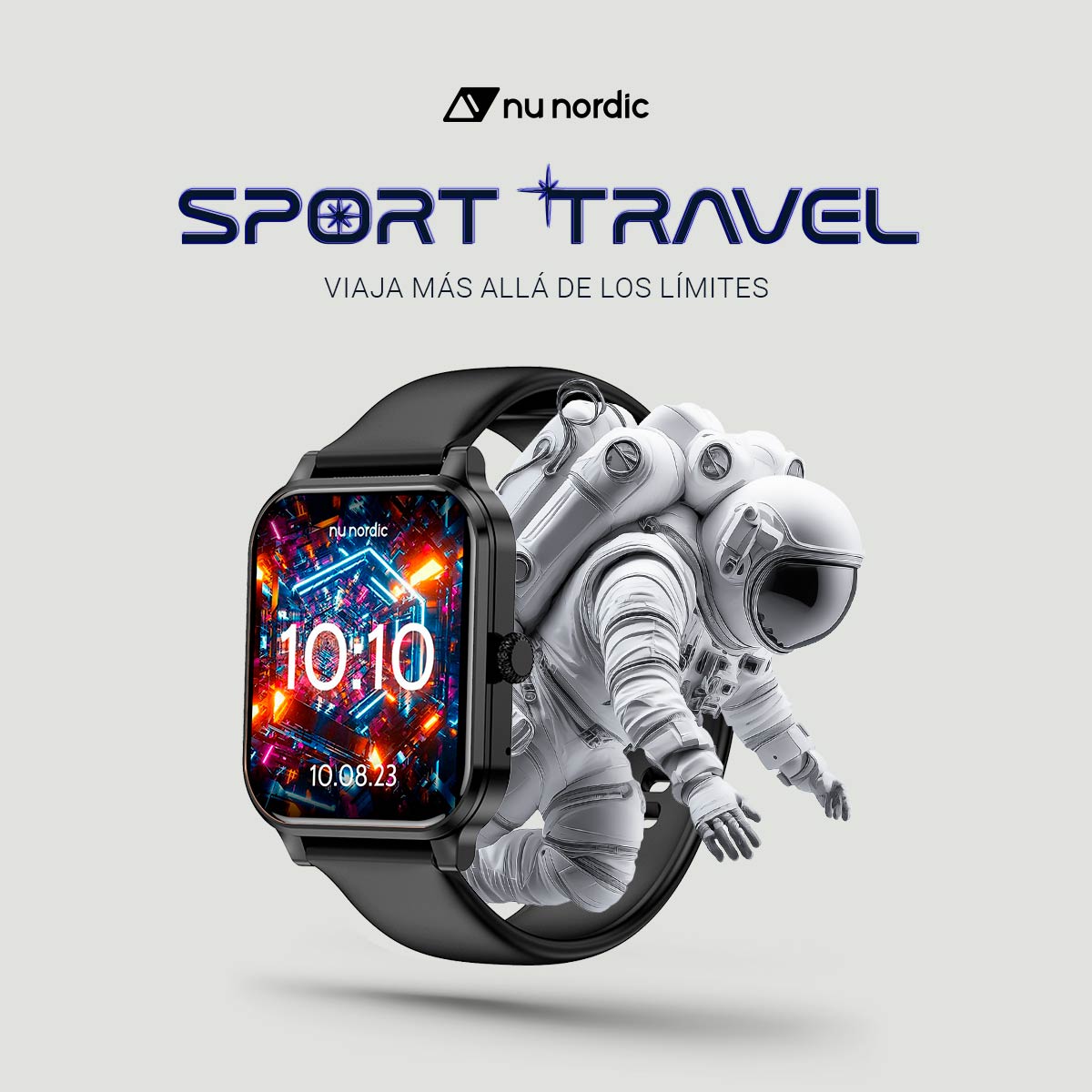 Smartwatch Nu Nordic Sport Travel Bluetooth Llamadas Música