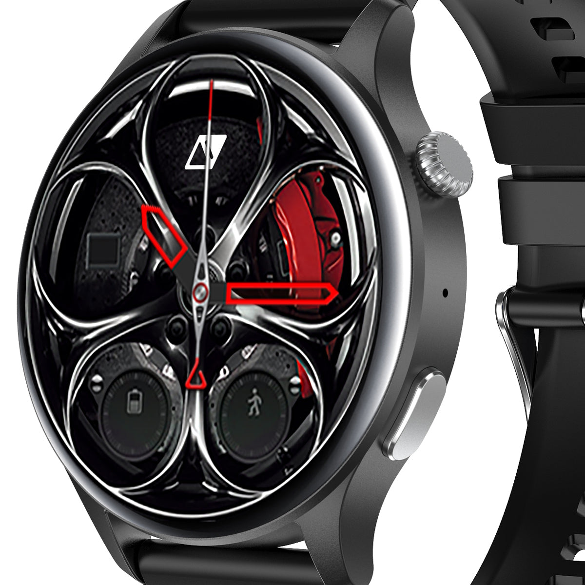 Smartwatch Reloj Deportivo Inteligente  NU NORDIC Race F1 Correa Silicon