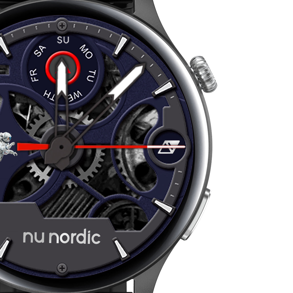 Smartwatch Reloj Deportivo Inteligente  NU NORDIC Race F1 Correa Silicon