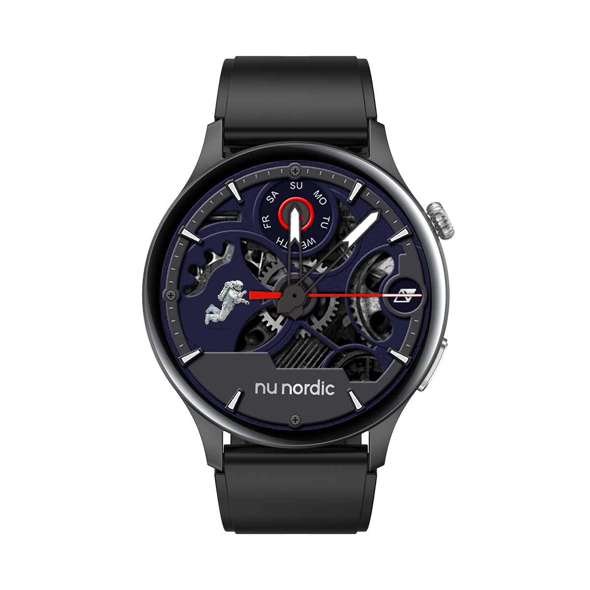 Smartwatch Reloj Deportivo Inteligente  NU NORDIC Race F1 Correa Silicon