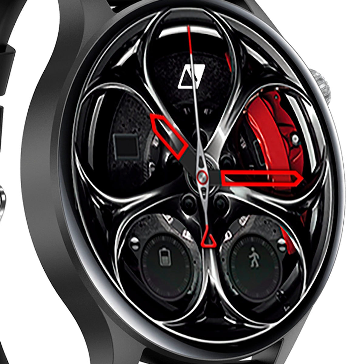 Smartwatch Reloj Deportivo Inteligente  NU NORDIC Race F1 Correa Silicon