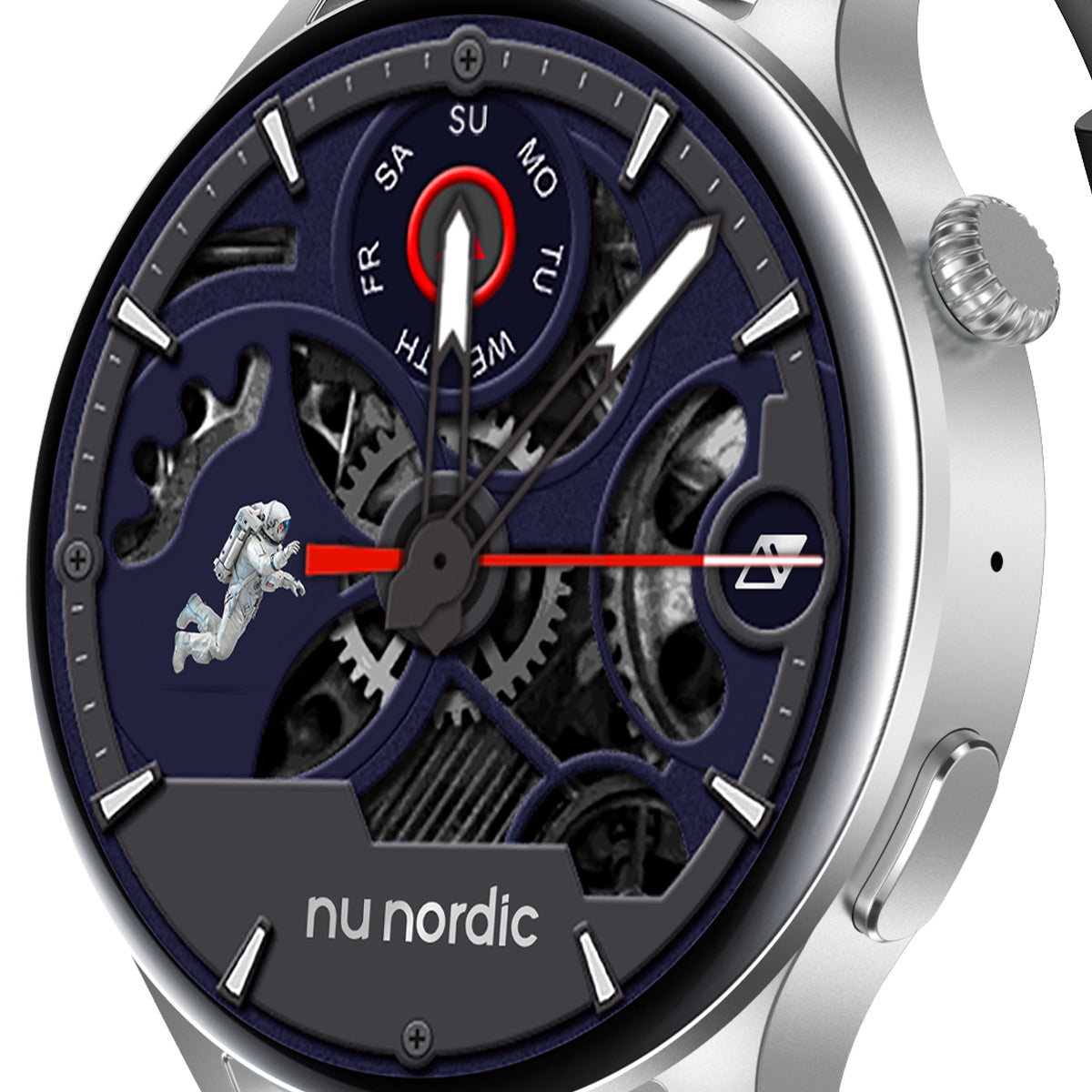 Smartwatch Reloj Deportivo Inteligente  NU NORDIC Race F1 Correa Silicon