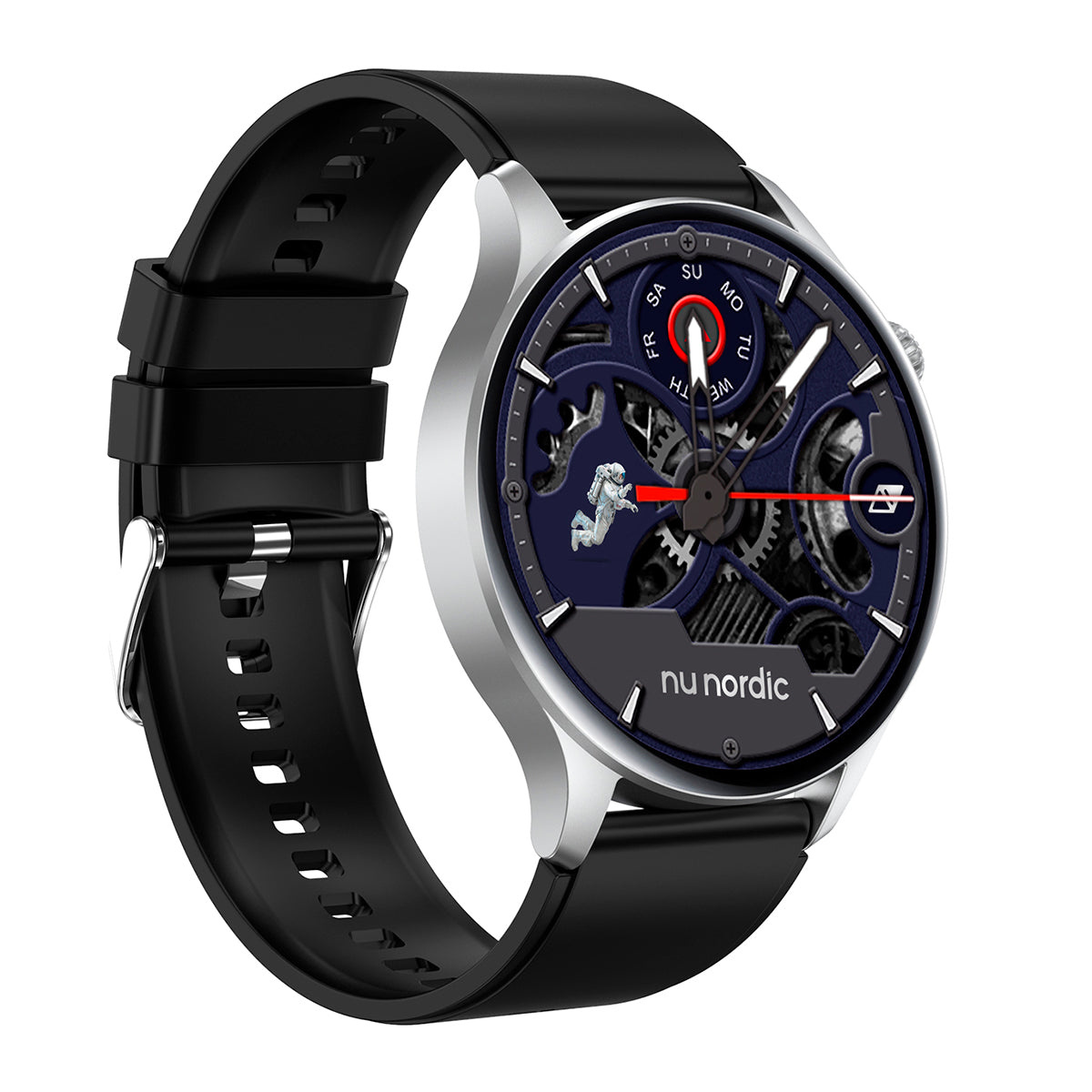 Smartwatch Reloj Deportivo Inteligente  NU NORDIC Race F1 Correa Silicon