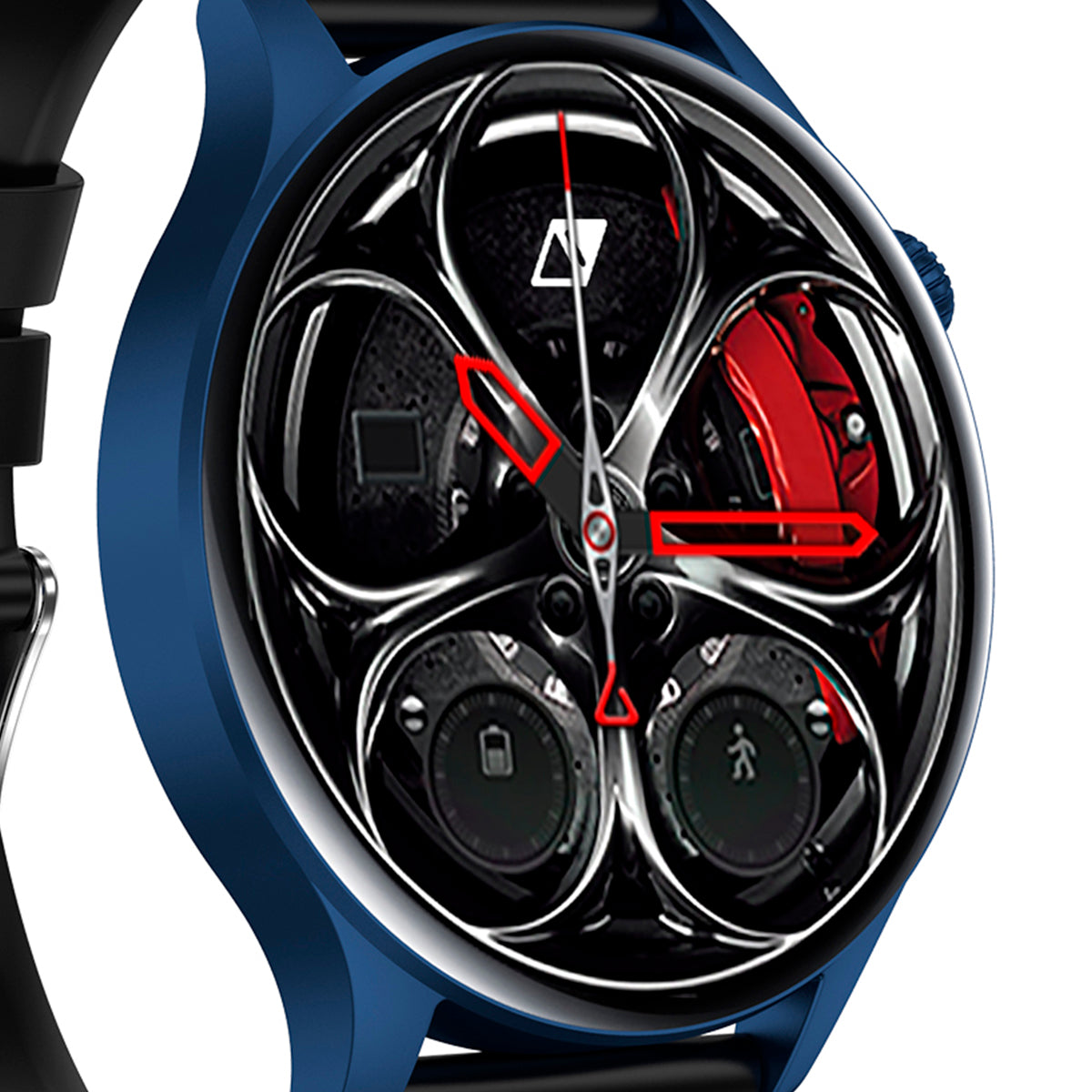 Smartwatch Reloj Deportivo Inteligente  NU NORDIC Race F1 Correa Silicon