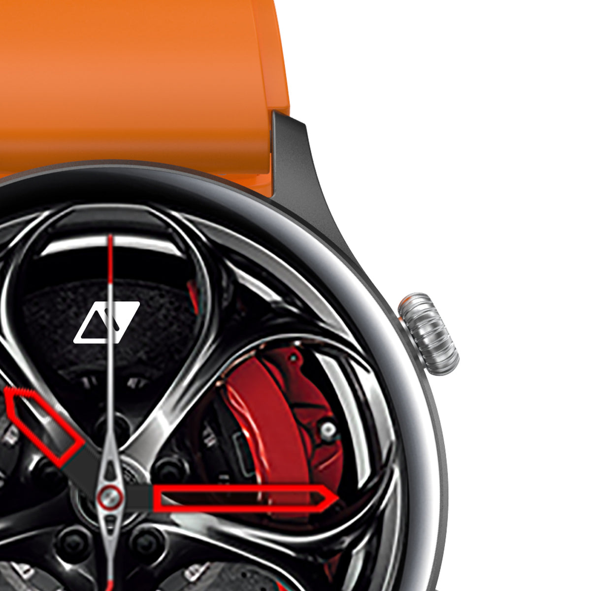 Smartwatch Reloj Deportivo Inteligente  NU NORDIC Race F1 Correa Silicon