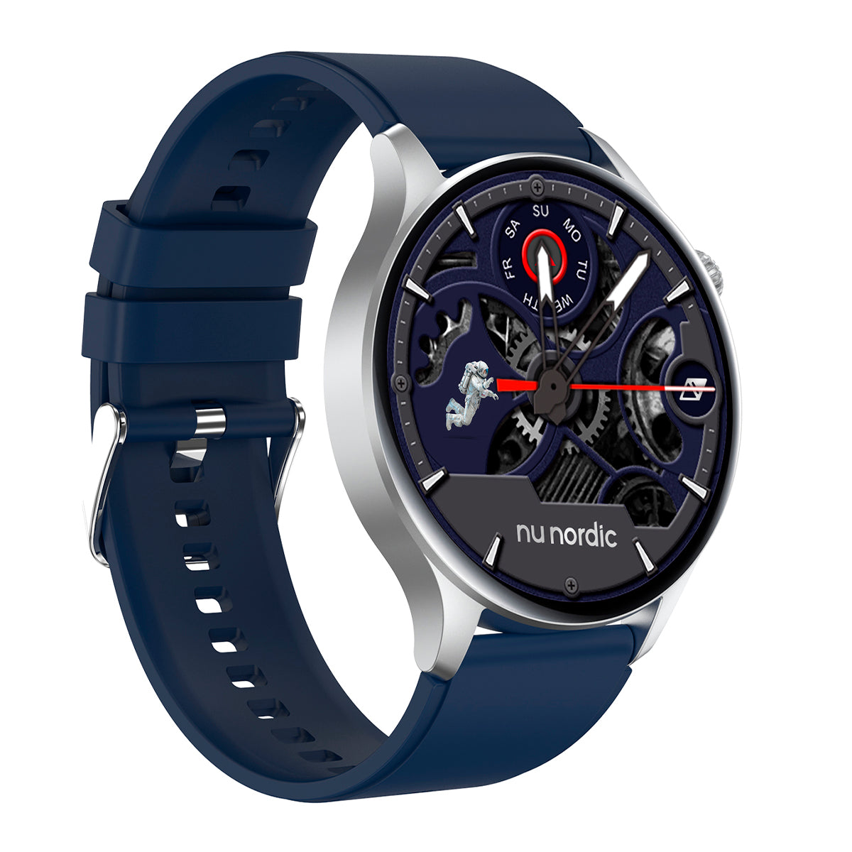 Smartwatch Reloj Deportivo Inteligente  NU NORDIC Race F1 Correa Silicon