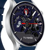 Smartwatch Reloj Deportivo Inteligente  NU NORDIC Race F1 Correa Silicon