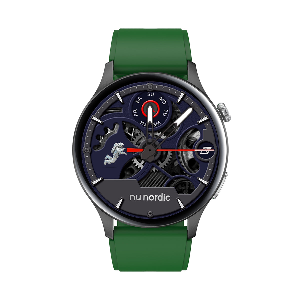 Smartwatch Reloj Deportivo Inteligente  NU NORDIC Race F1 Correa Silicon