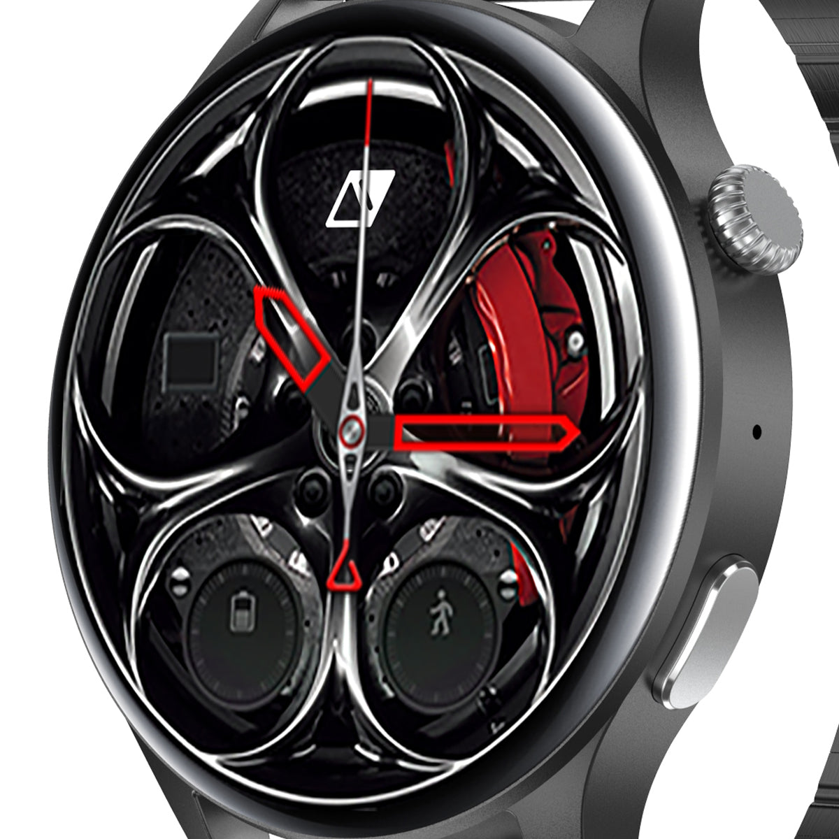 Smartwatch Reloj Deportivo Inteligente  NU NORDIC Race F1 Correa Silicon