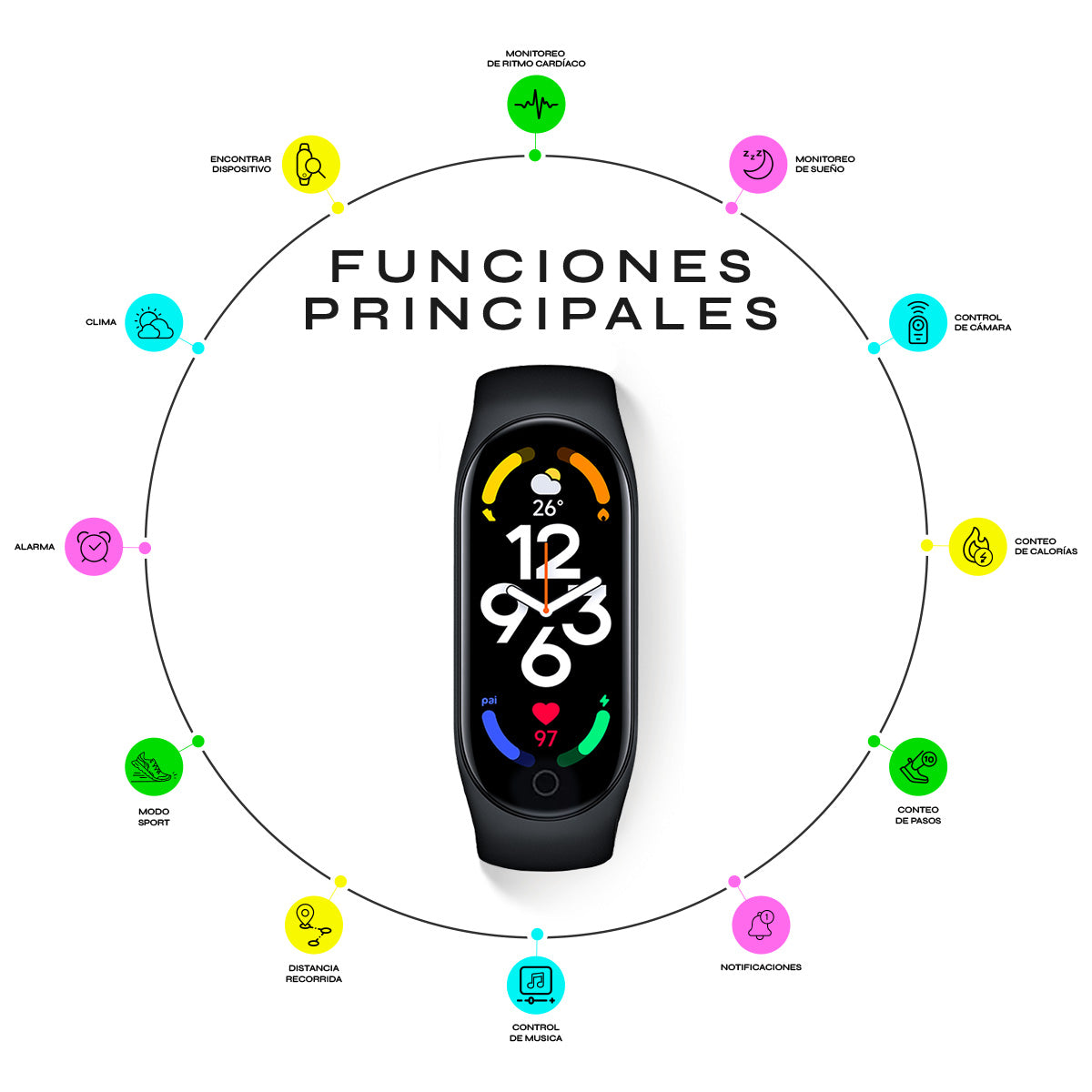 Smartband M6 Smartwatch Reloj Deportivo Pulsera Inteligente