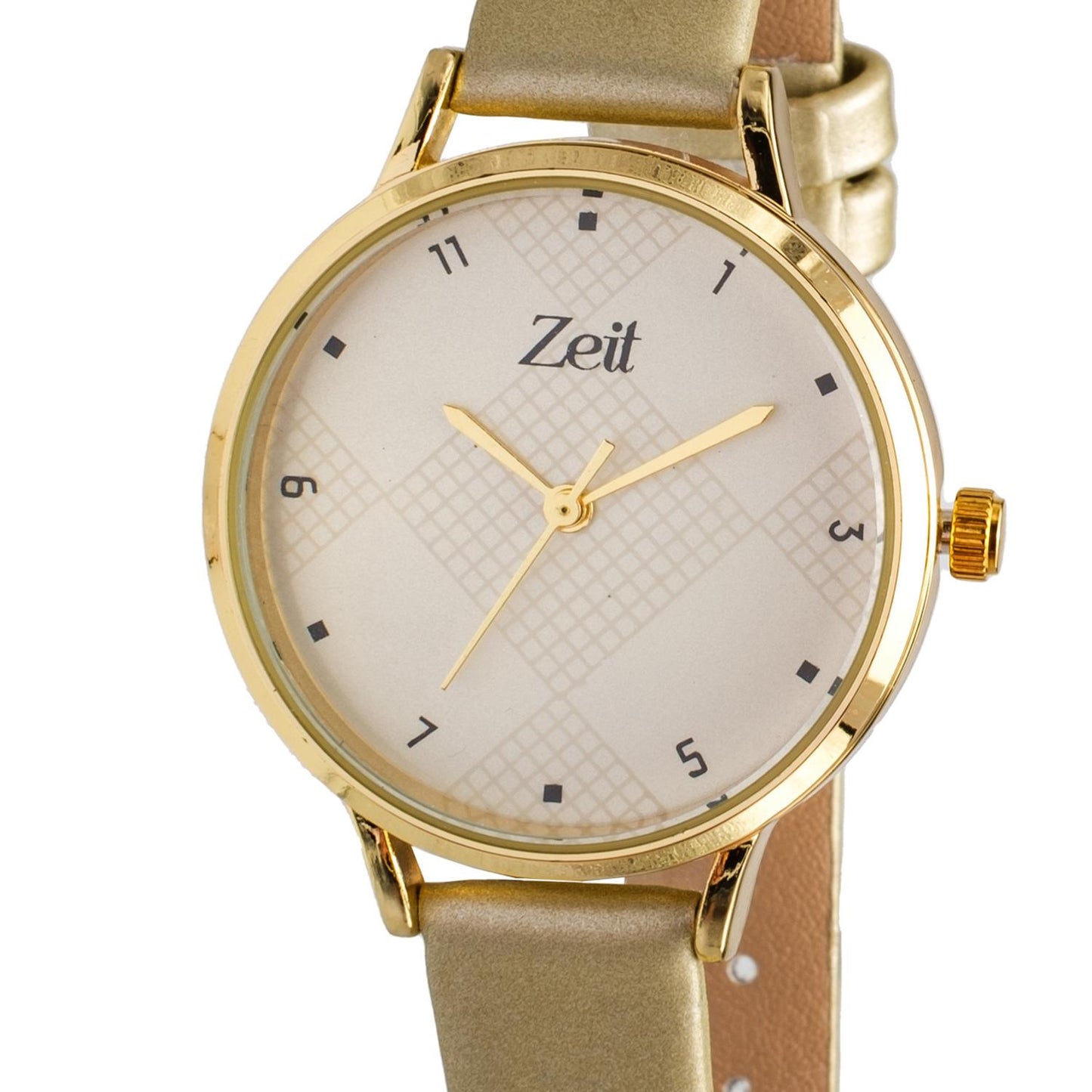 Reloj Análogo Zeit Dama Casual correa Textura/Tacto Piel