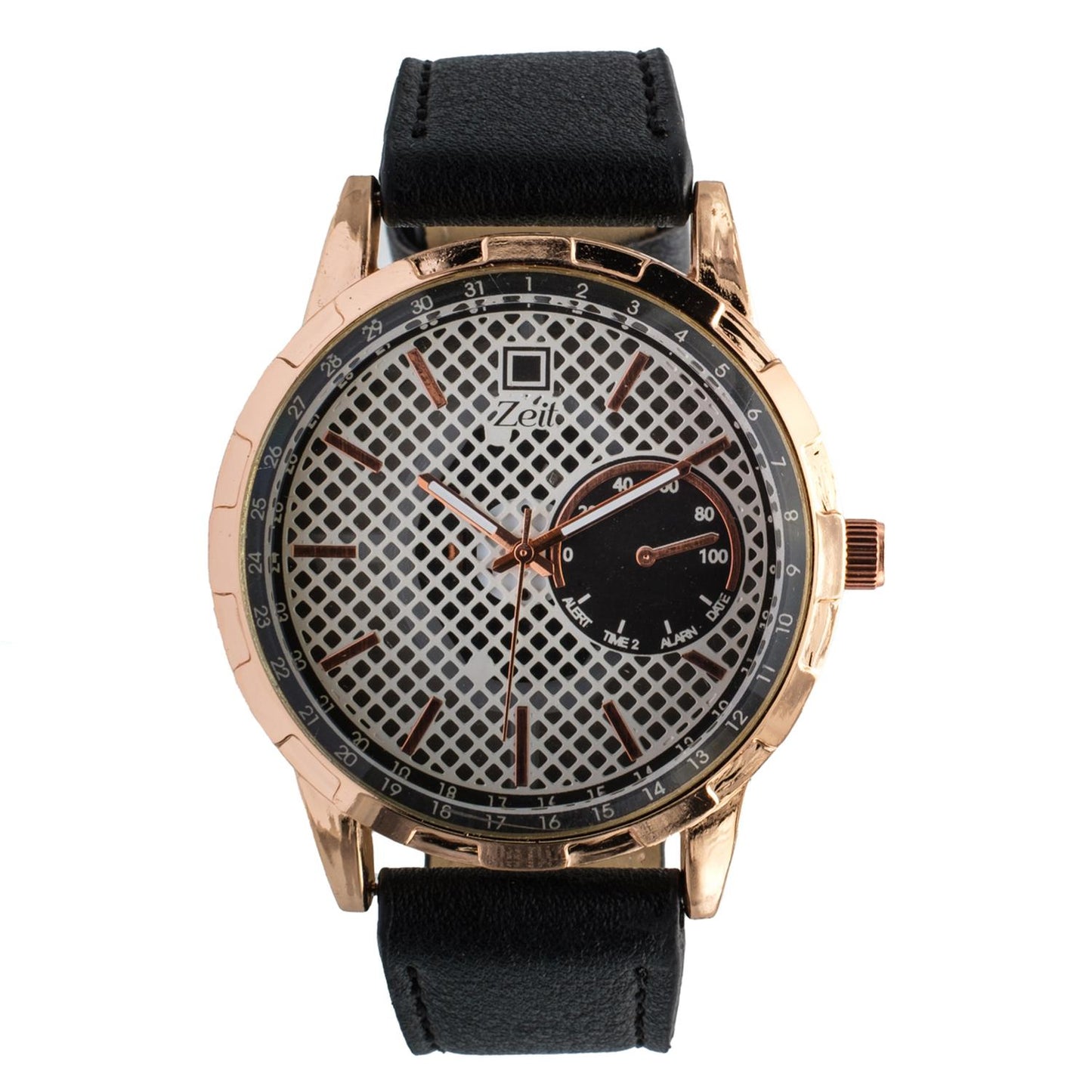 Reloj Análogo Zeit Caballero Textura Casual Tacto Piel