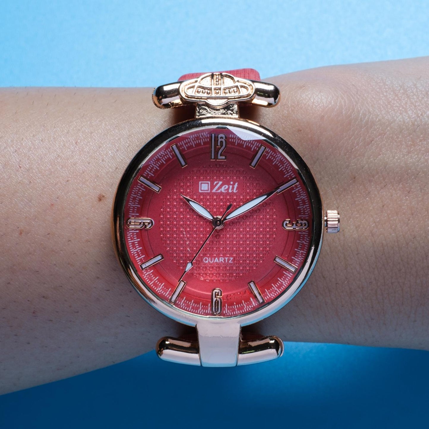 Reloj Análogo Zeit Dama Casual Textura