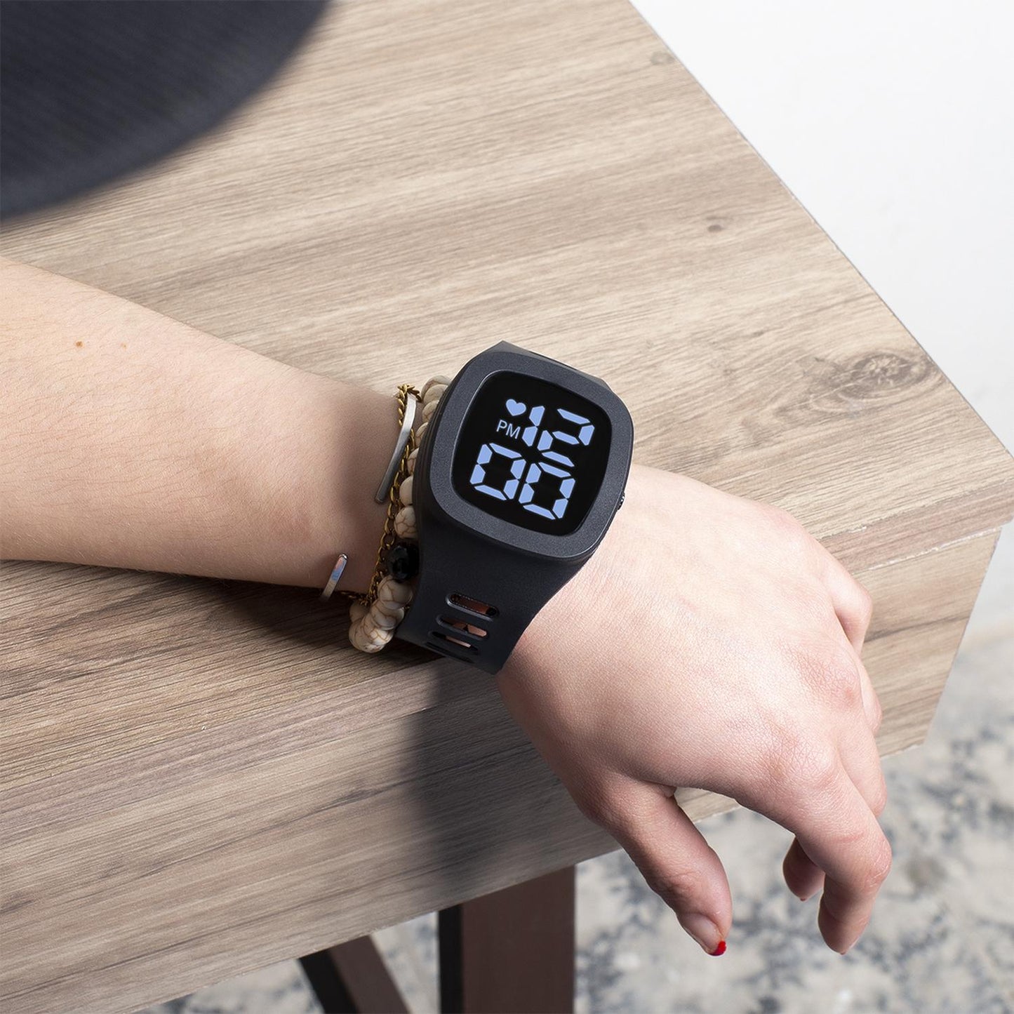 Reloj Digital Zeit Casual Unisex Silicón