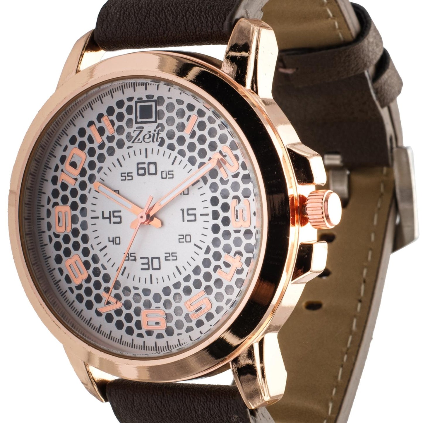 Reloj Análogo Zeit Caballero Textura/Tacto Piel Casual