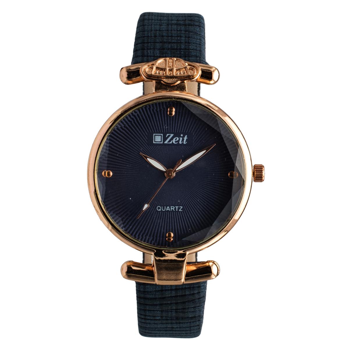 Reloj Análogo Zeit Dama Casual Tacto Piel Elegante