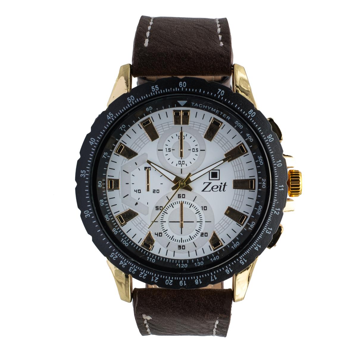 Reloj Análogo Zeit Caballero Casual Simuladores Tacto Piel