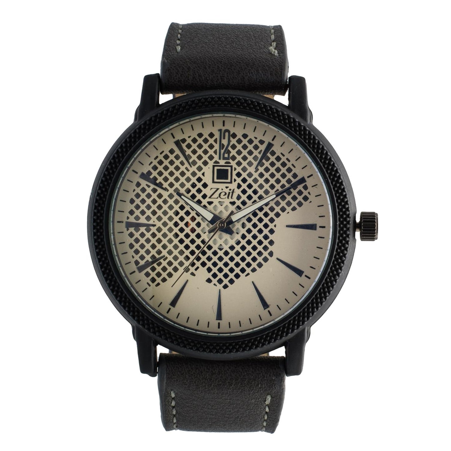 Reloj Análogo Zeit Caballero Textura/Tacto Piel Casual