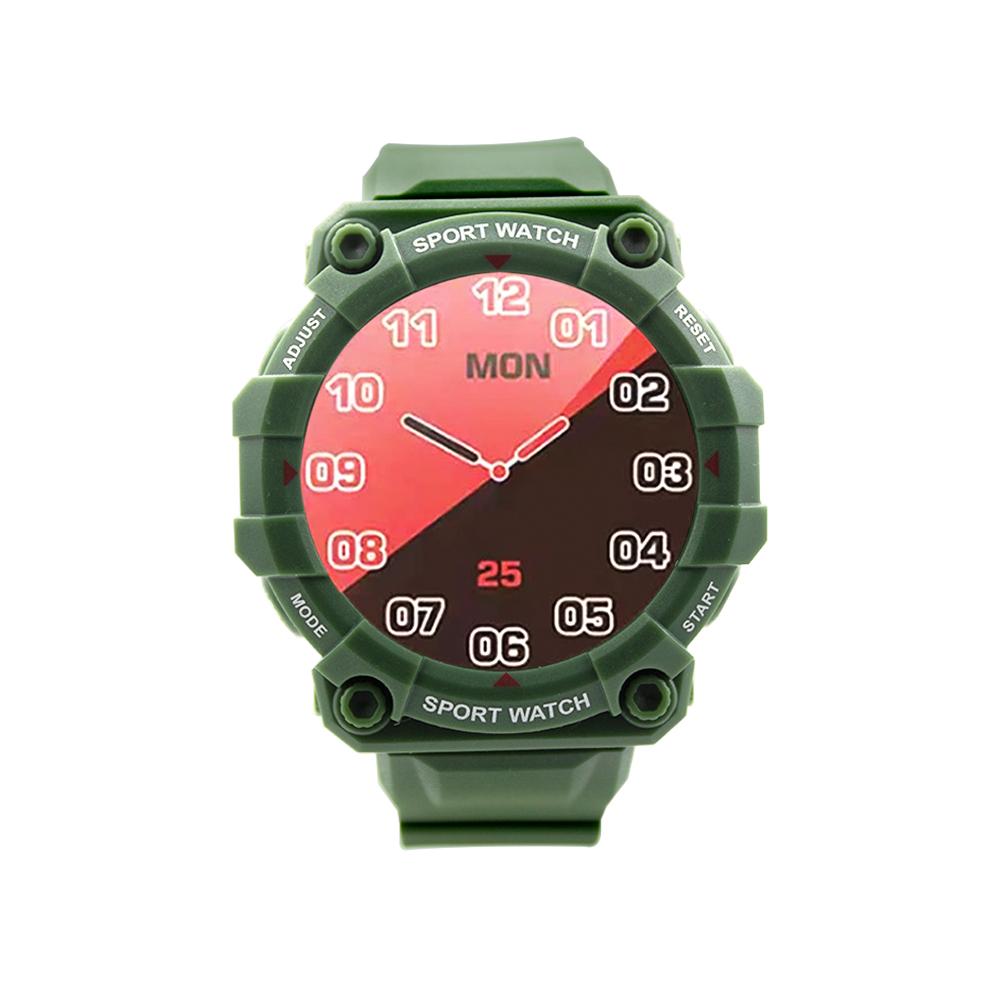 Reloj Smartwatch Nu Nordic Sport (correr, ciclismo, escalada) contra el agua rojo 17105