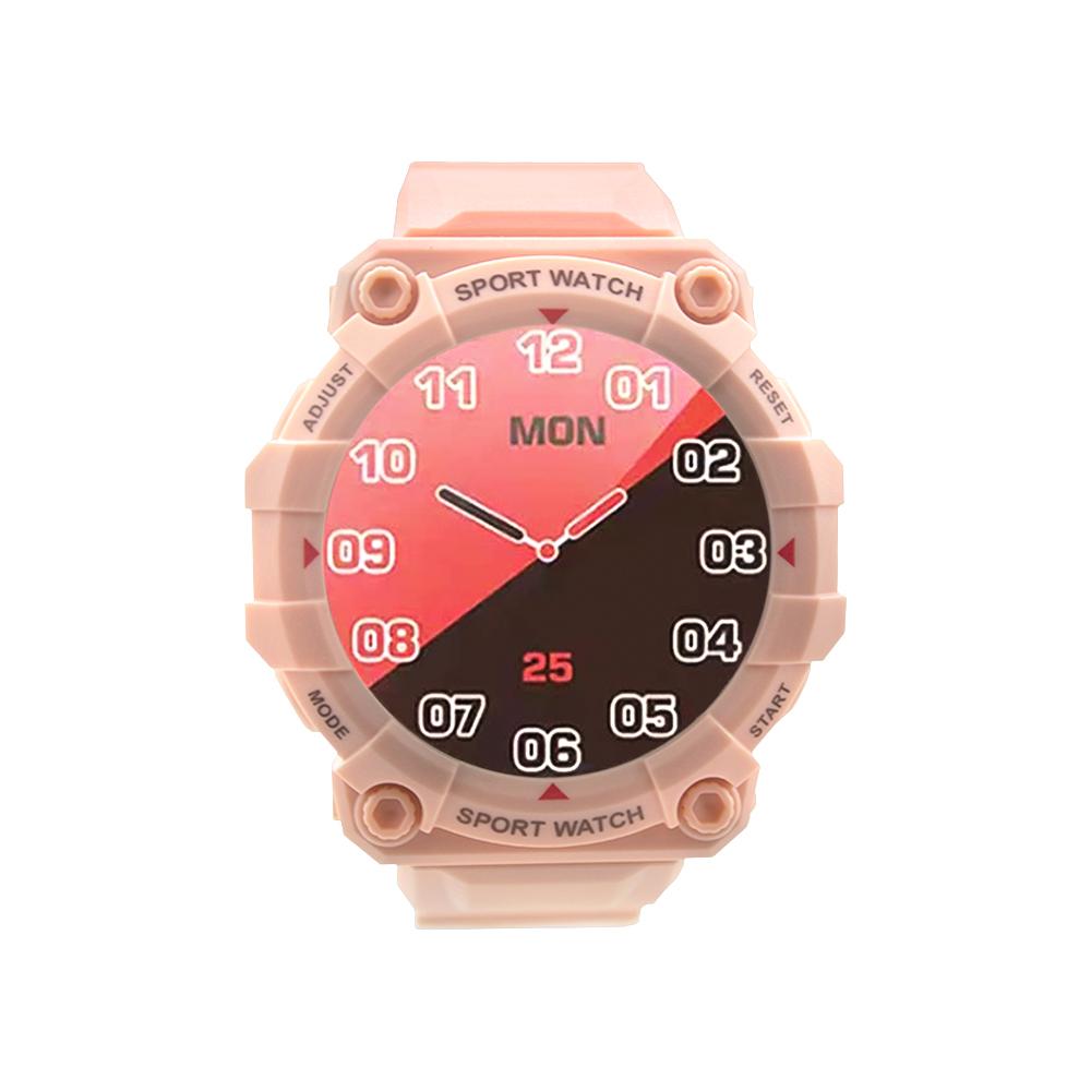 Reloj Smartwatch Nu Nordic Sport (correr, ciclismo, escalada) contra el agua rojo 17105