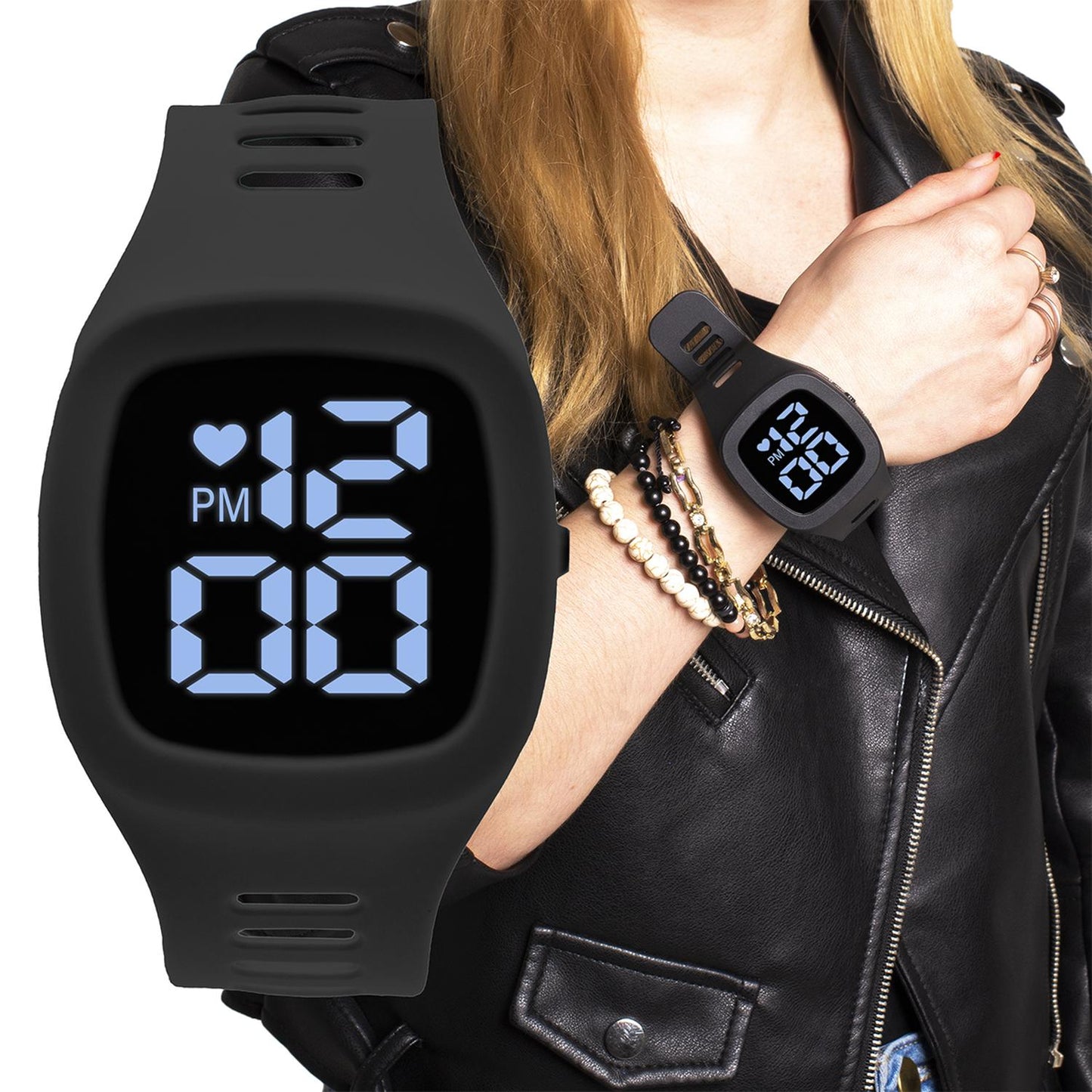 Reloj Digital Zeit Casual Unisex Silicón