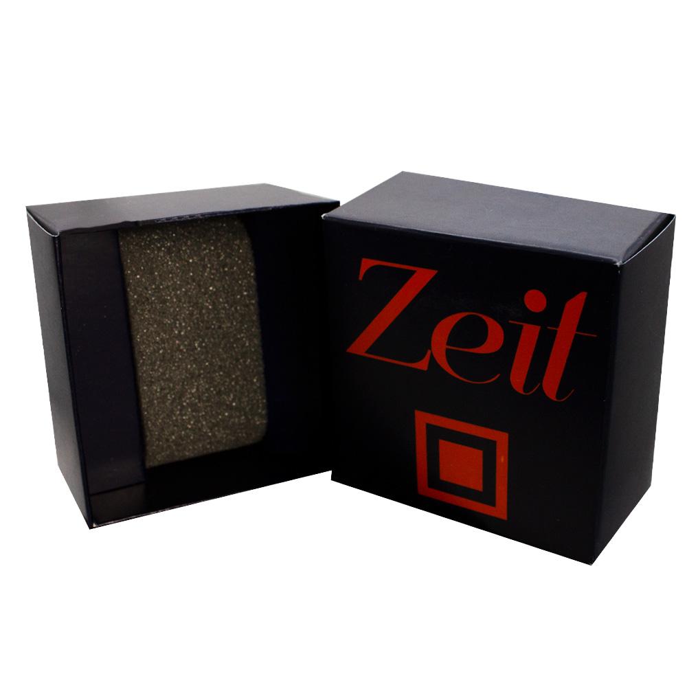 Reloj Análogo Zeit Dama Casual Textura y Pedrería