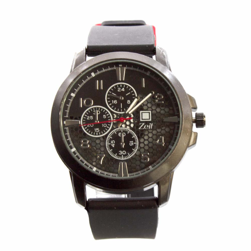 Reloj Zeit de Hombre tipo Análogo extensible Silicon color Dorado