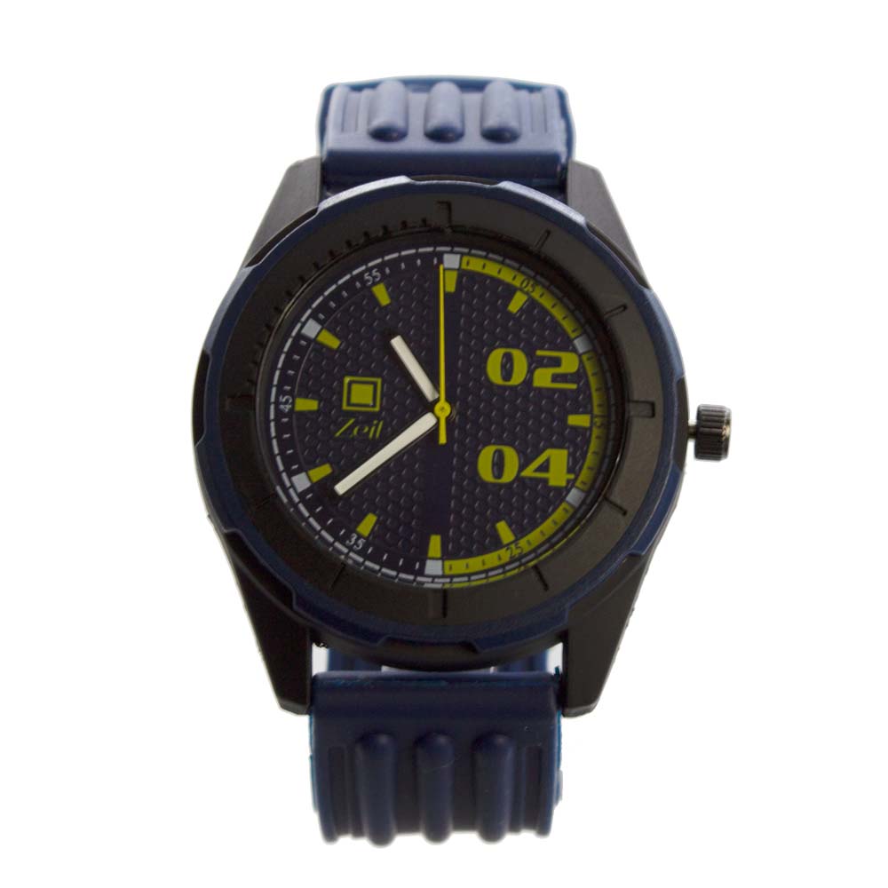 Reloj Zeit de Hombre tipo Análogo extensible Silicon color Azul