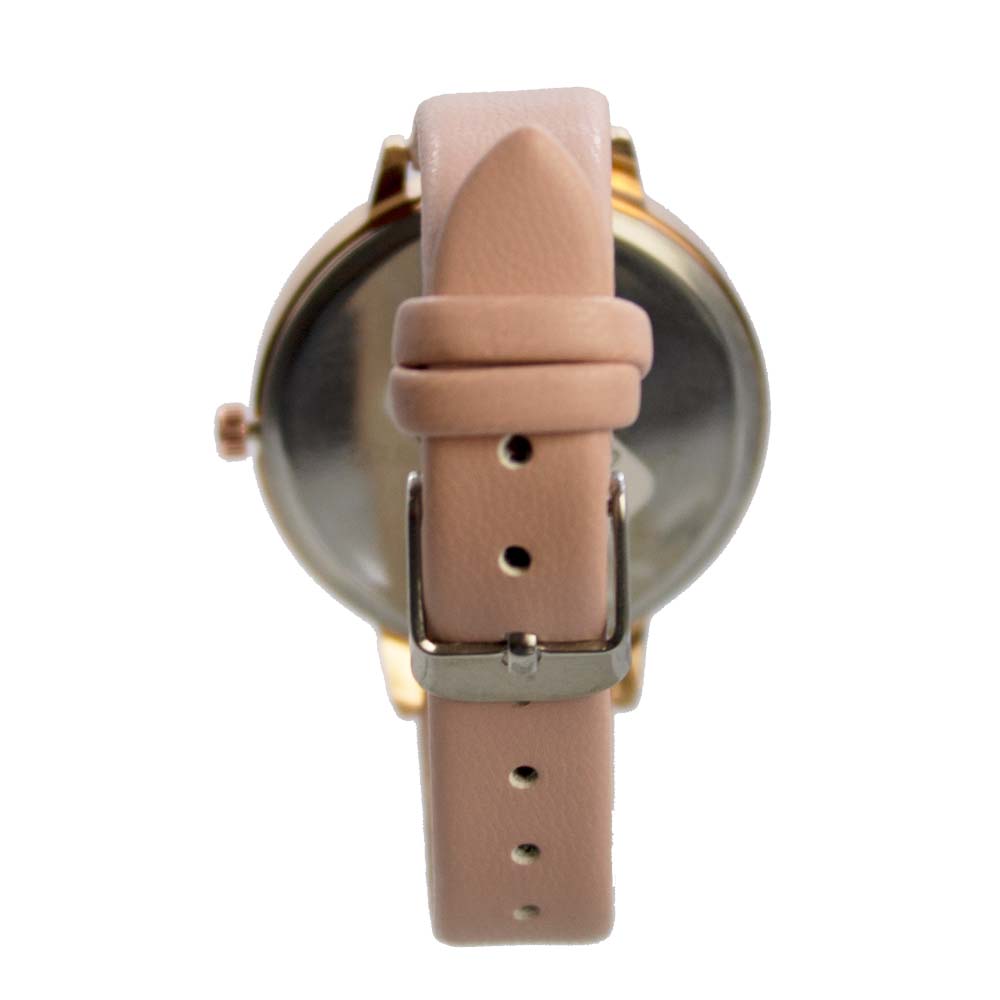 Reloj Zeit para Mujer Indicadores negro, manecillas oro rosa