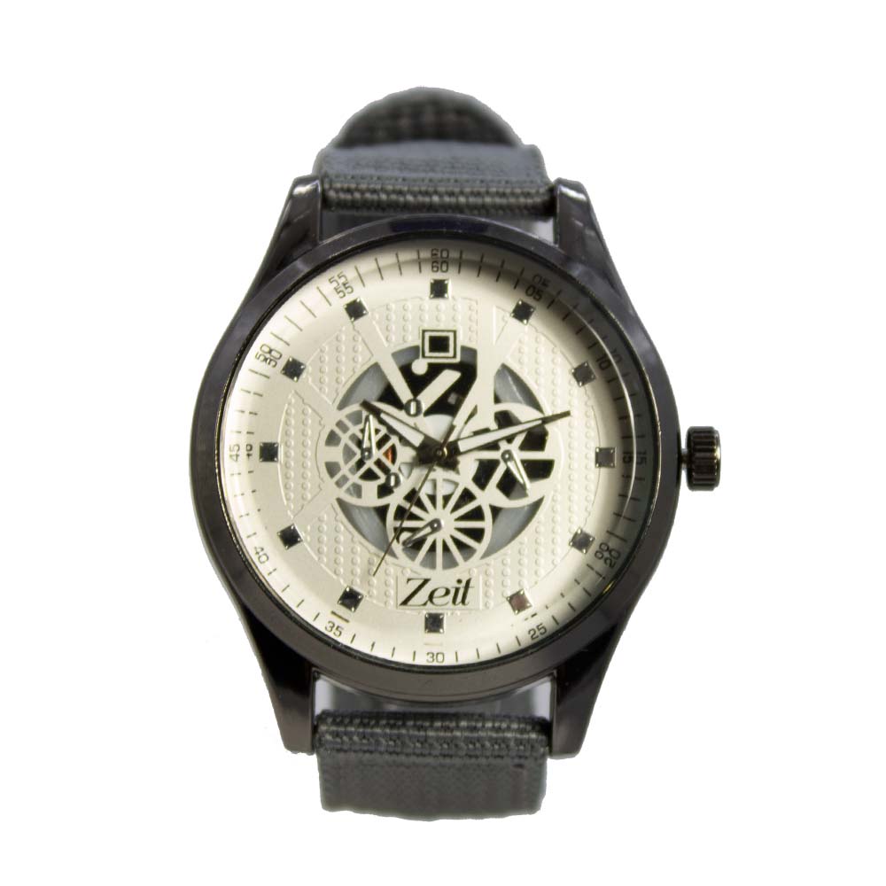 Reloj Zeit para Hombre con textura de maquinaria