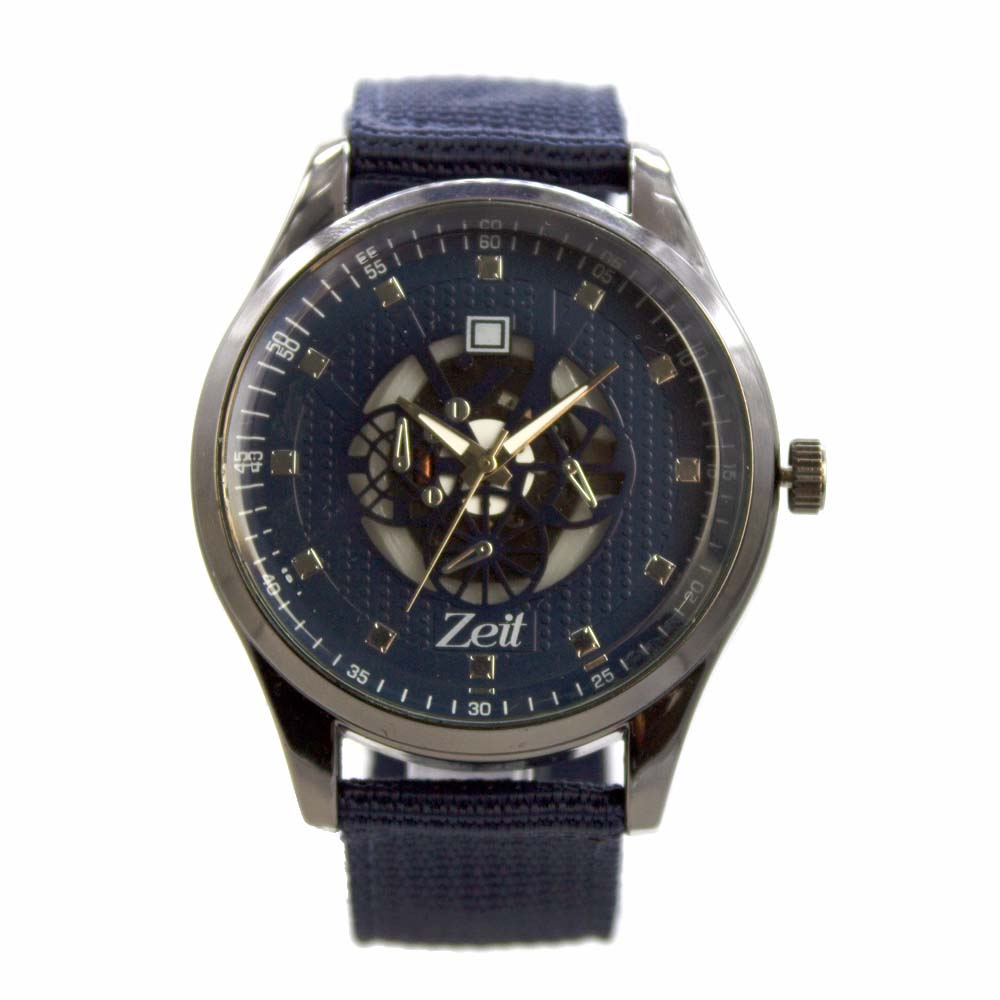 Reloj Zeit para Hombre con textura de maquinaria
