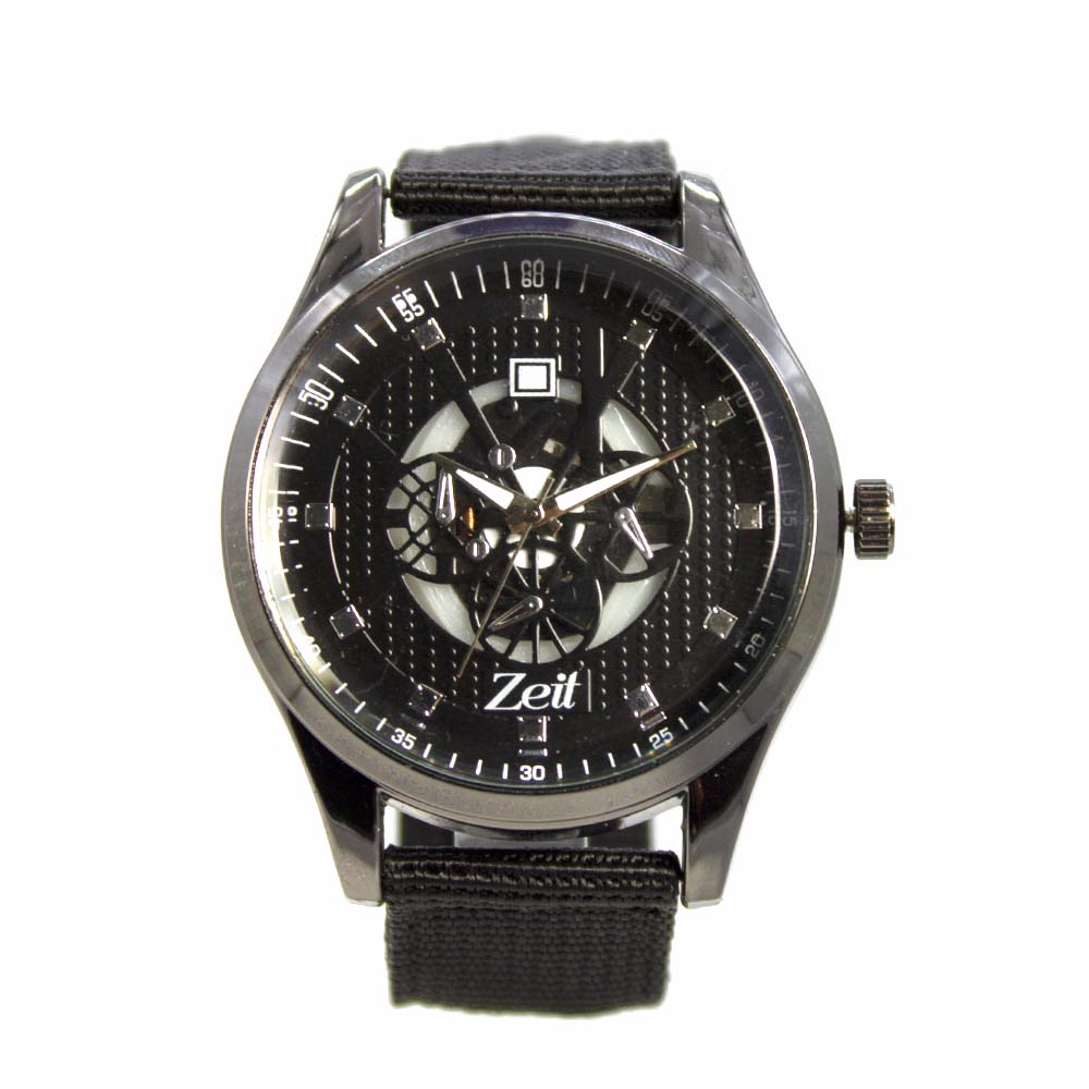 Reloj Zeit para Hombre con textura de maquinaria