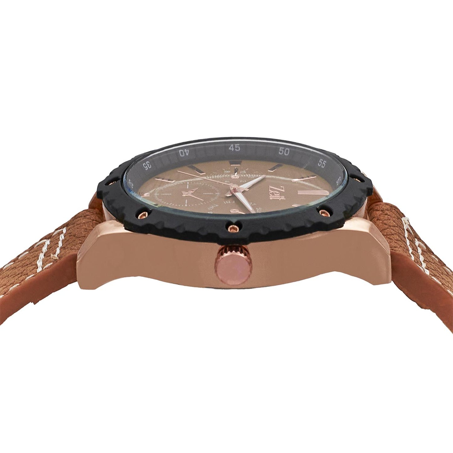 Reloj Análogo Zeit Casual Hombre Tacto Piel
