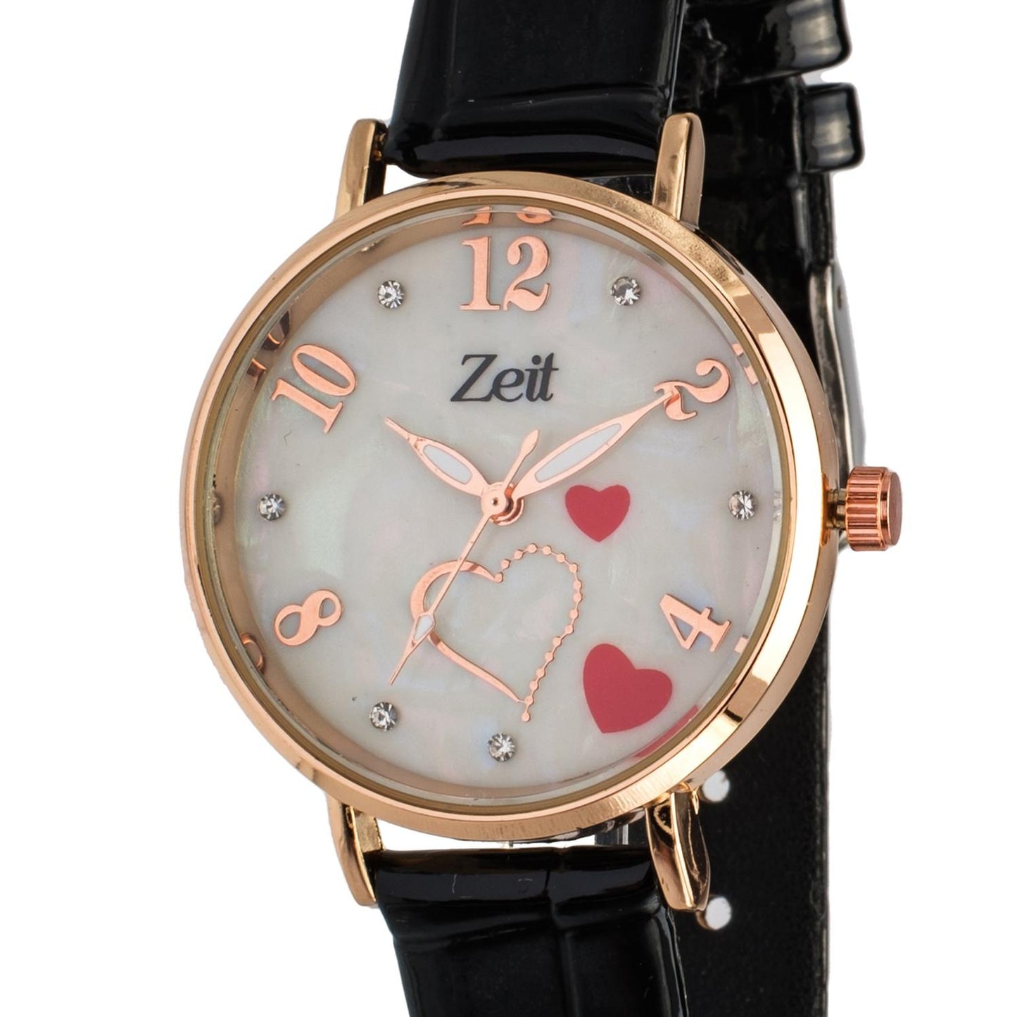 Reloj Análogo Zeit Dama Casual Correa de Tacto Piel Diseño