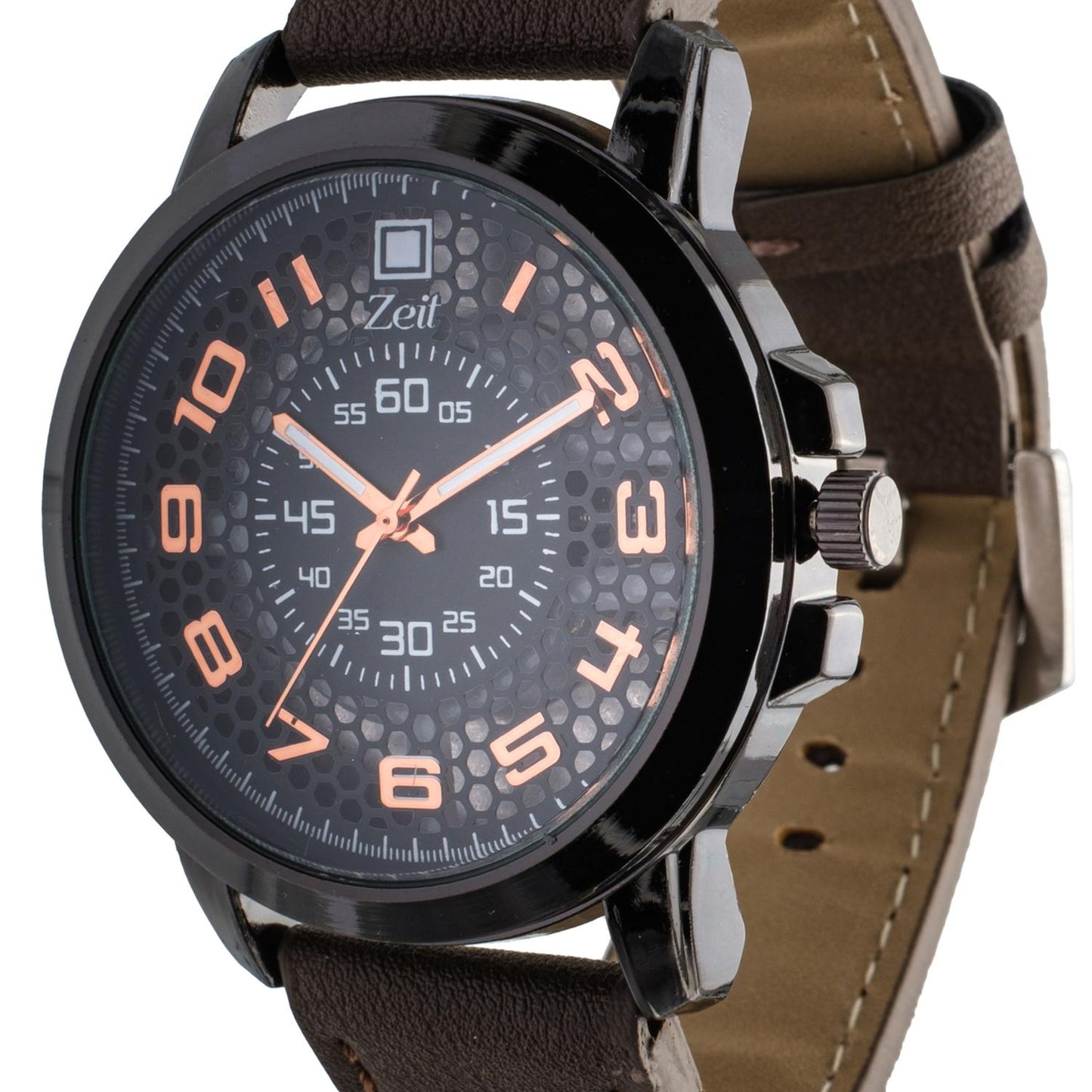 Reloj Análogo Zeit Caballero Textura/Tacto Piel Casual