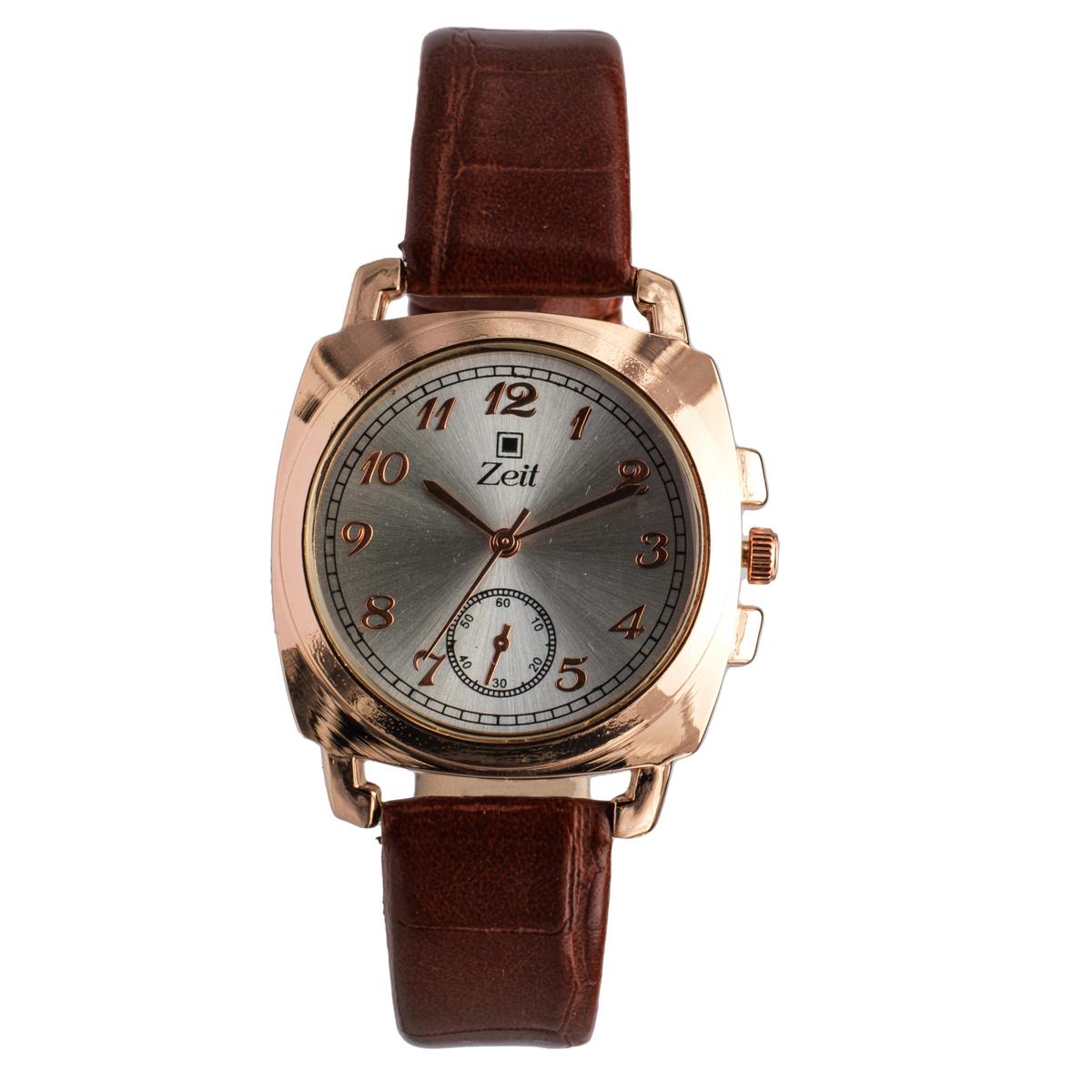 Reloj Análogo Zeit Dama Casual Textura/Tacto Piel
