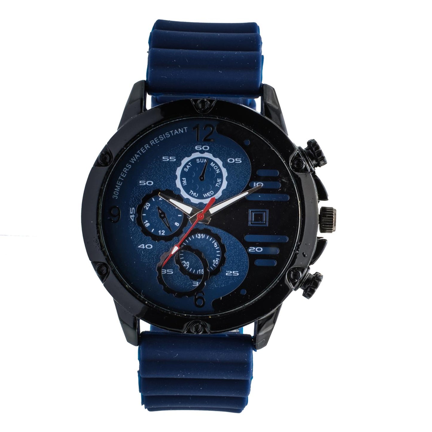 Reloj Análogo Zeit Caballero Silicón Simuladores Casual