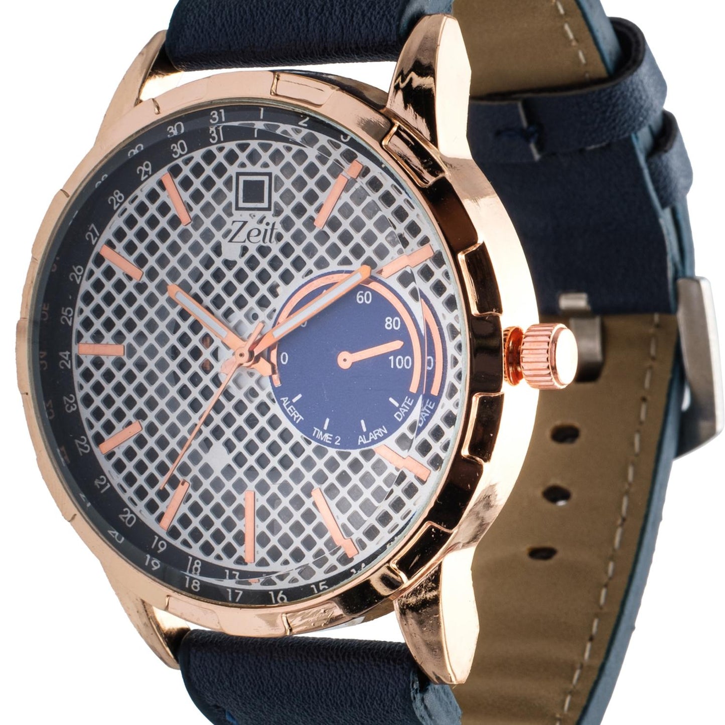 Reloj Análogo Zeit Caballero Textura Casual Tacto Piel