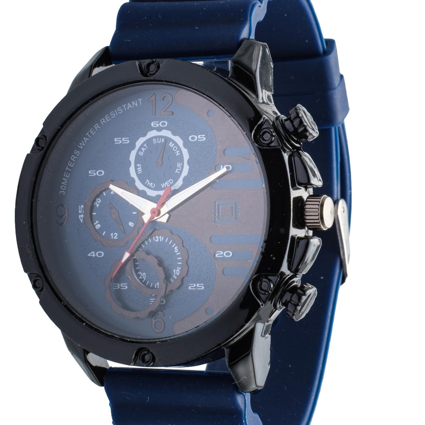 Reloj Análogo Zeit Caballero Silicón Simuladores Casual