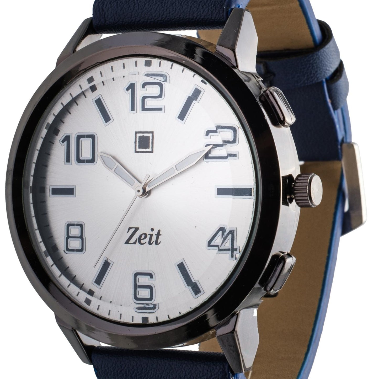 Reloj Análogo Zeit Caballero Tacto Piel fondo liso Casual