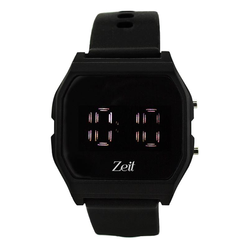 Reloj Zeit de Sin Género tipo Digital Silicón Negro 21121