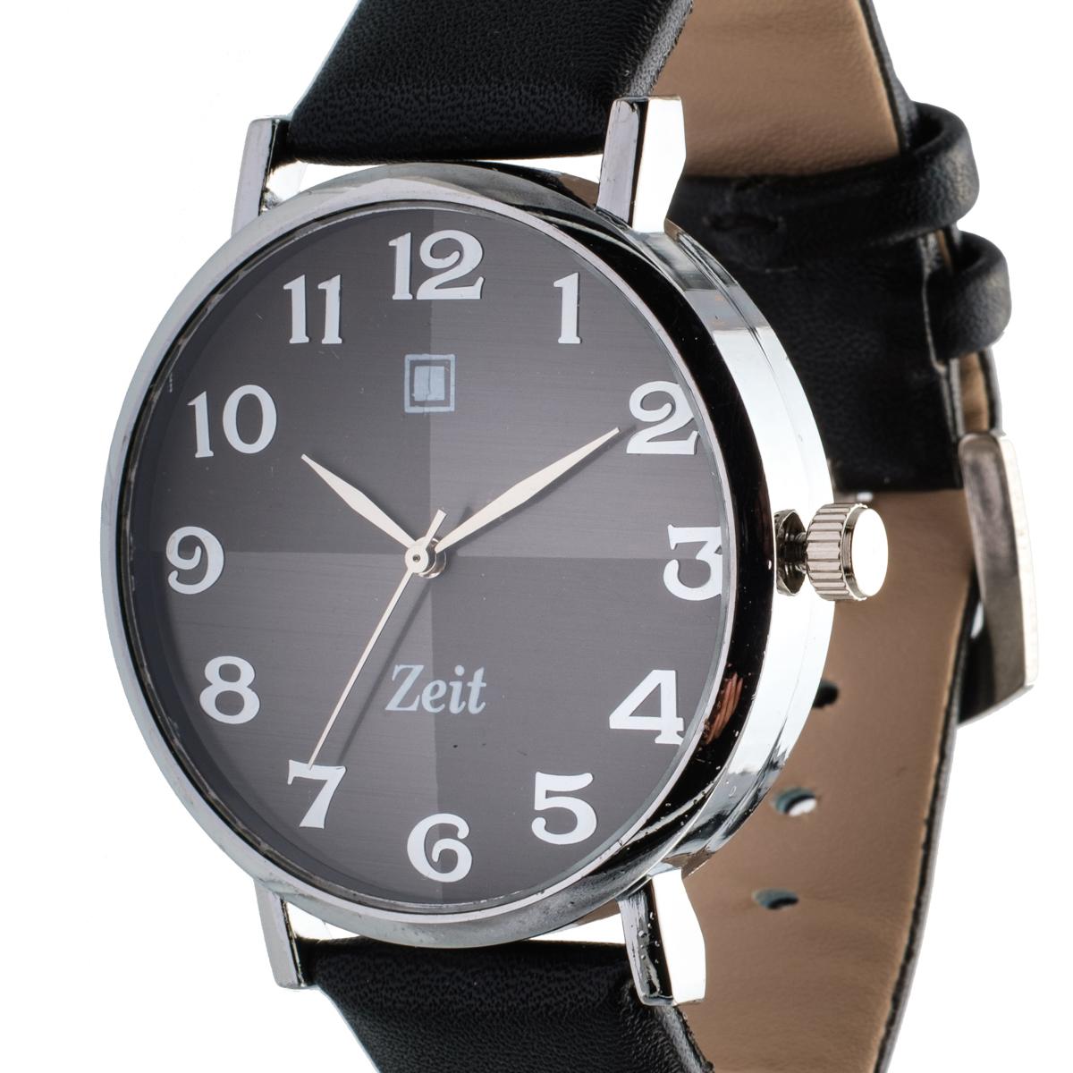 Reloj Análogo Zeit Tacto Piel Textura Casual Caballero