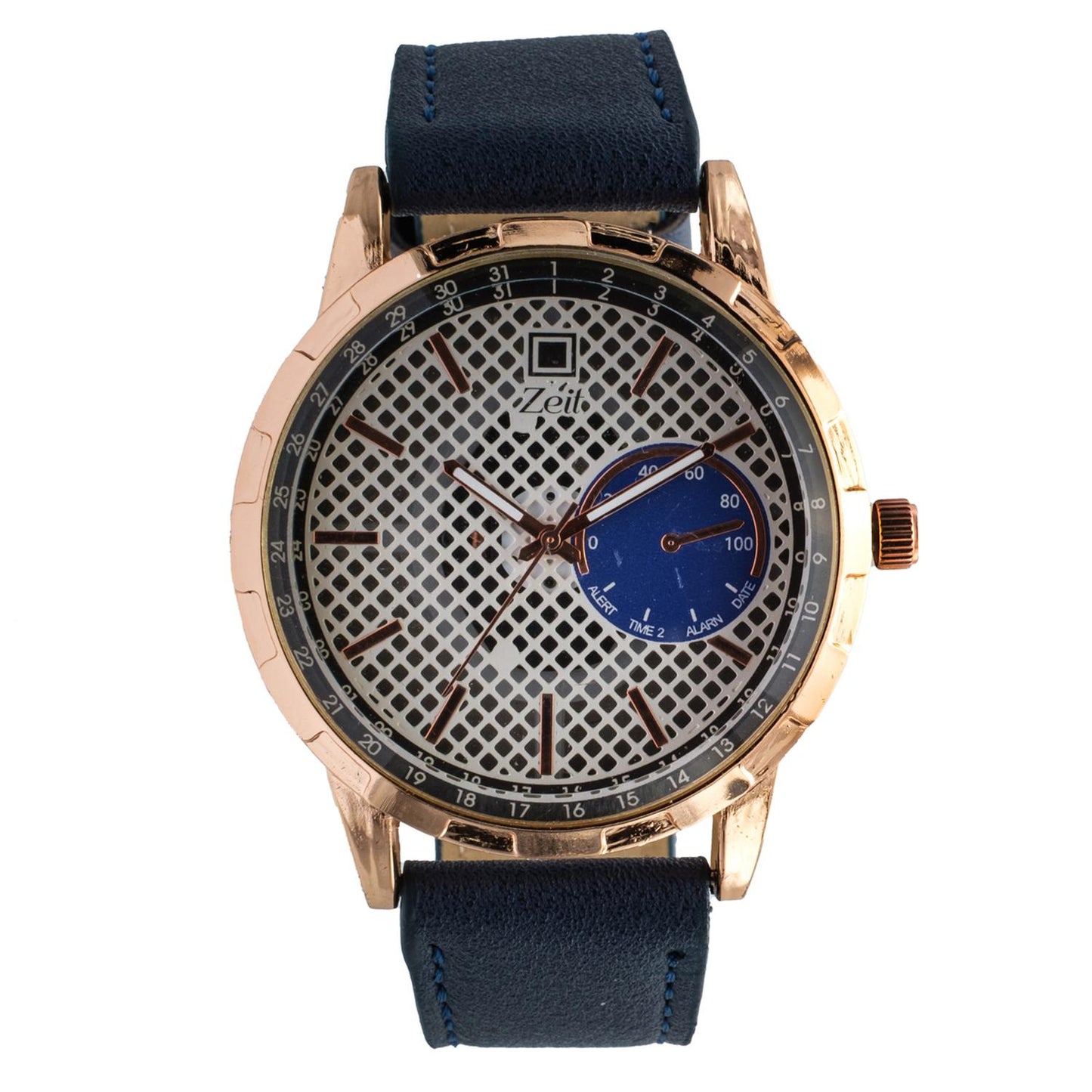 Reloj Análogo Zeit Caballero Textura Casual Tacto Piel