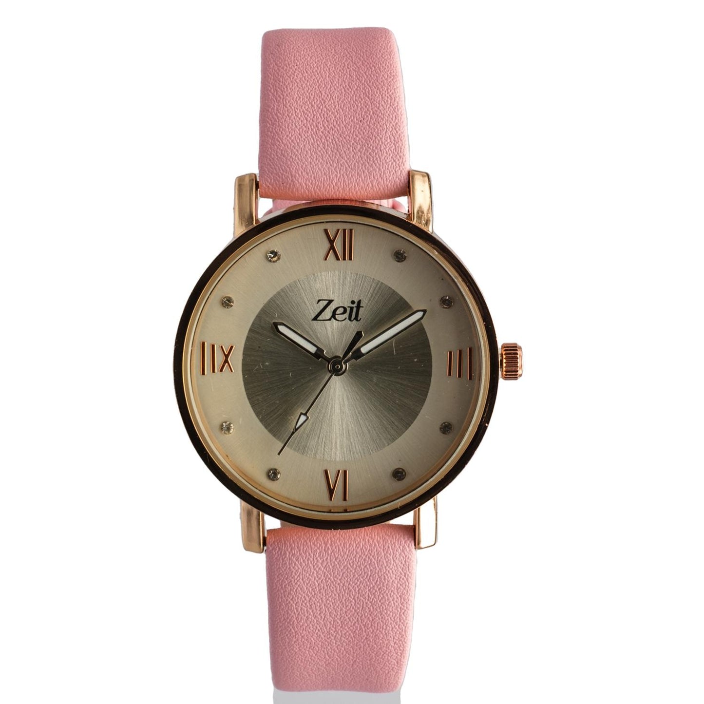 Reloj Análogo Zeit Dama Casual correa Tacto Piel Núm Romanos