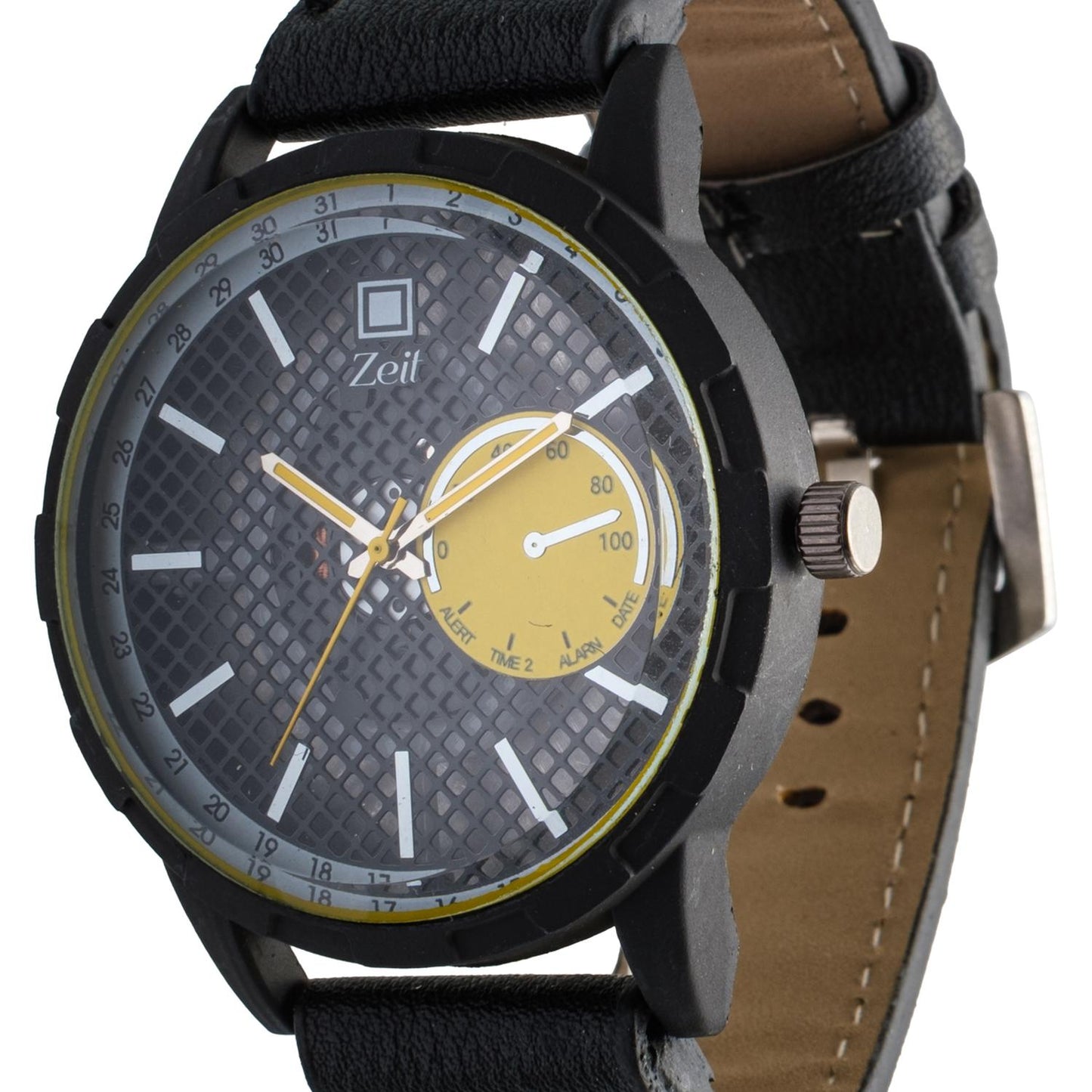 Reloj Análogo Zeit Caballero Textura Casual Tacto Piel