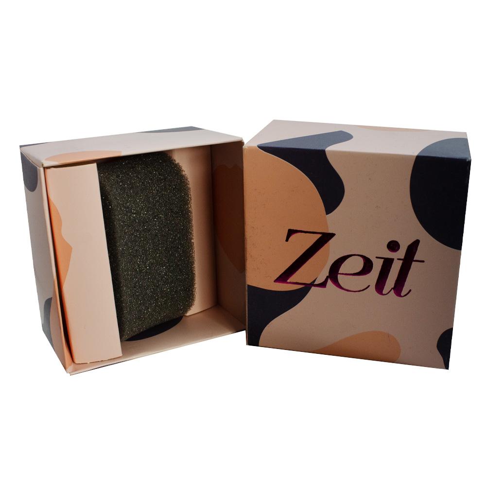 Reloj Análogo Zeit Unisex Deportivo Correa De Brillos Textura